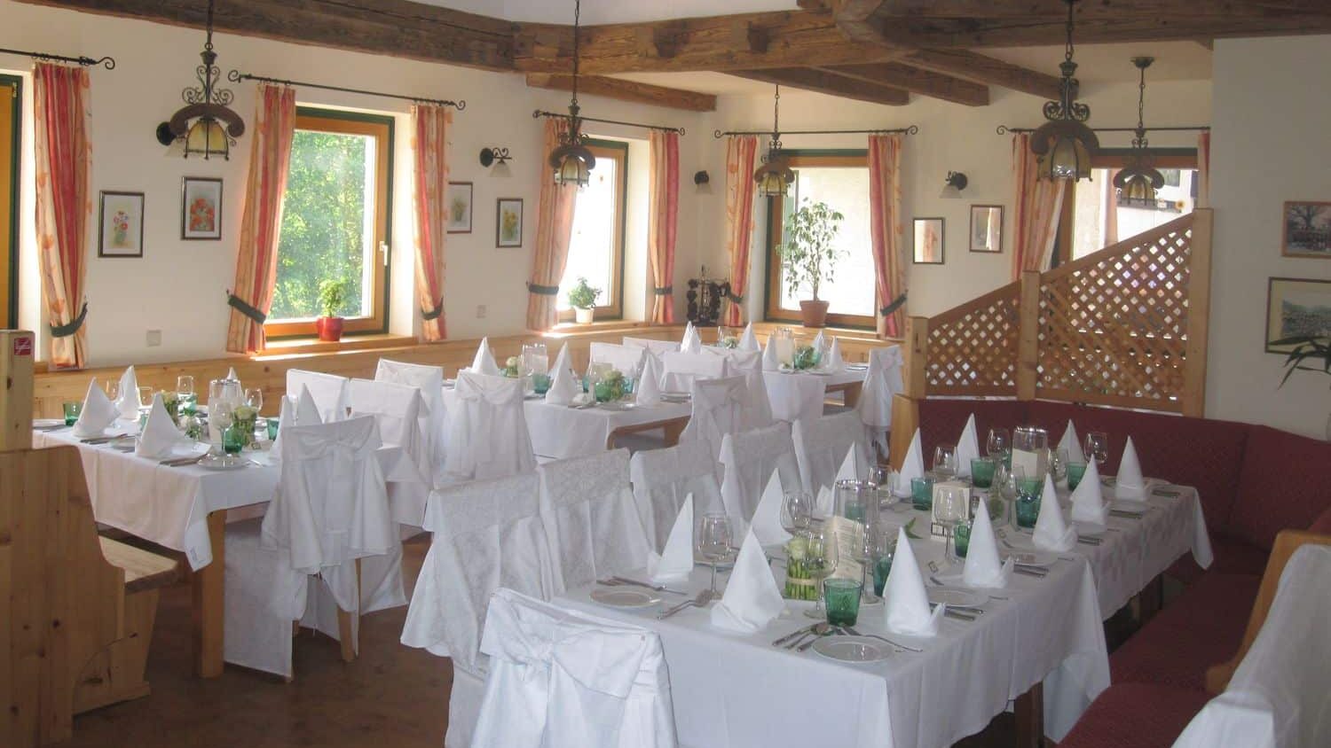 Gasthof Michlwirt - Hochzeitstafel